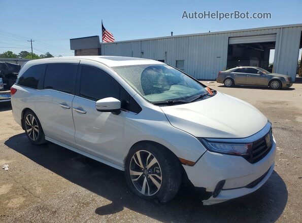 5FNRL6H82NB001431 2022 HONDA ODYSSEY White Передня права чверть