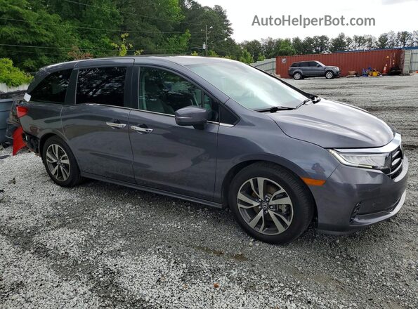 5FNRL6H83NB039475 2022 HONDA ODYSSEY Серый Передняя правая четверть