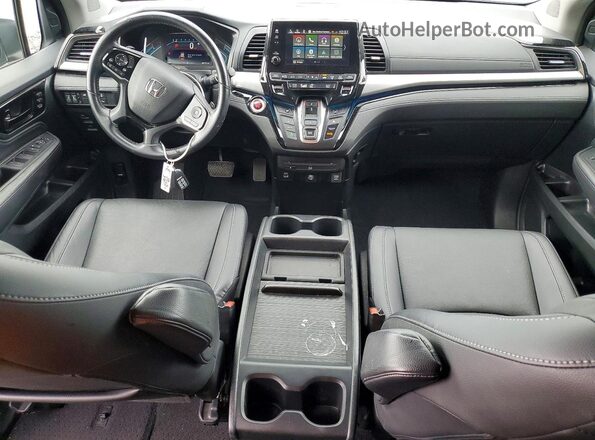 5FNRL6H83NB039475 2022 HONDA ODYSSEY Серый Вид панели приборов