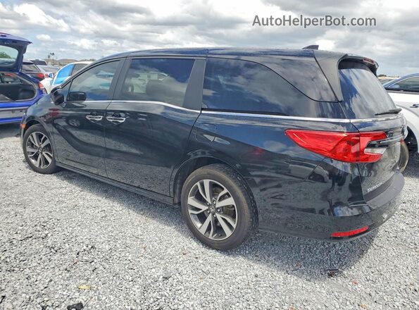 5FNRL6H83RB013786 2024 HONDA ODYSSEY Black Trasero izquierdo