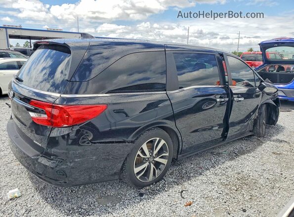 5FNRL6H83RB013786 2024 HONDA ODYSSEY Black Trasero derecho