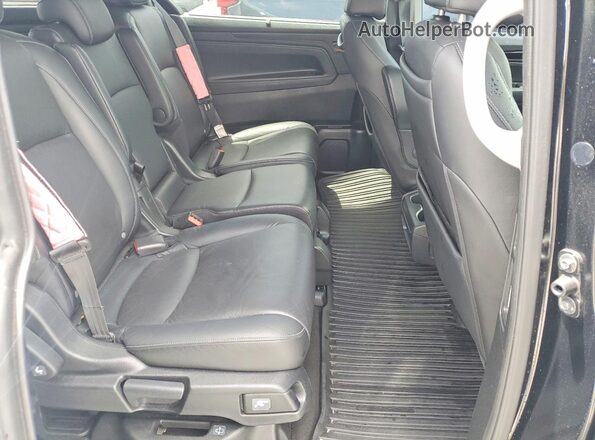 5FNRL6H83RB013786 2024 HONDA ODYSSEY Black Vista interior trasera