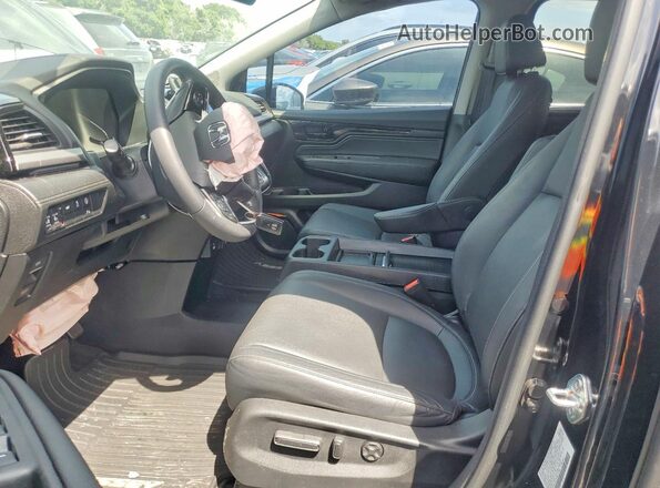 5FNRL6H83RB013786 2024 HONDA ODYSSEY Black Vista interior delantera