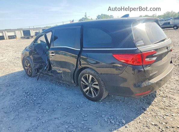 5FNRL6H84PB009405 2023 HONDA ODYSSEY Gray Հետևի ձախ