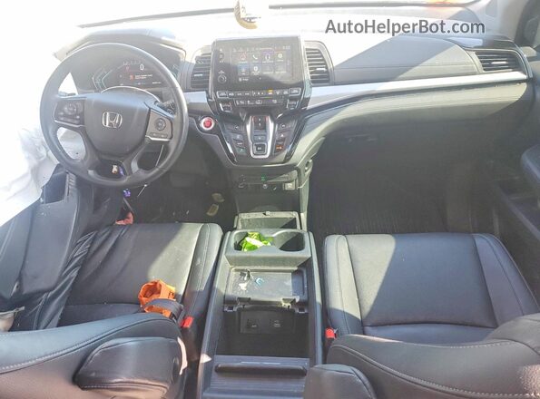 5FNRL6H84PB009405 2023 HONDA ODYSSEY Gray Առջևի վահանակի տեսք