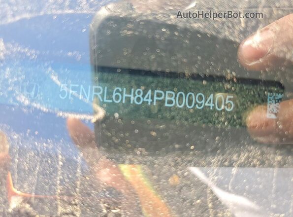 5FNRL6H84PB009405 2023 HONDA ODYSSEY Gray Շարժիչի բաժամունքի տեսք