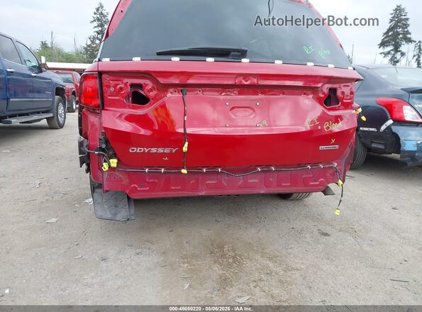 5FNRL6H84SB067507 2025 HONDA ODYSSEY Красный Вид спереди