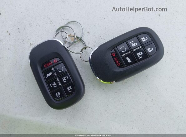 5FNRL6H84SB067507 2025 HONDA ODYSSEY Красный Вид панели приборов