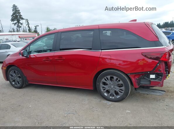 5FNRL6H84SB067507 2025 HONDA ODYSSEY Красный 