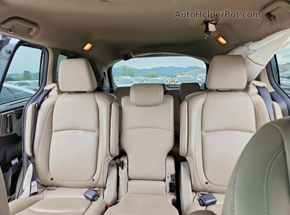 5FNRL6H85KB090990 2019 HONDA ODYSSEY Серый Вид задних сидений