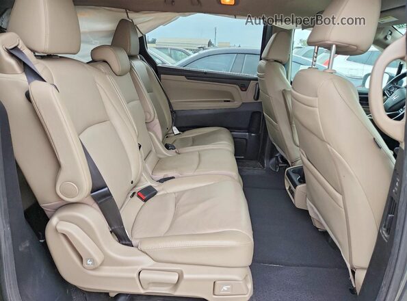 5FNRL6H85KB090990 2019 HONDA ODYSSEY Серый Вид задней части салона