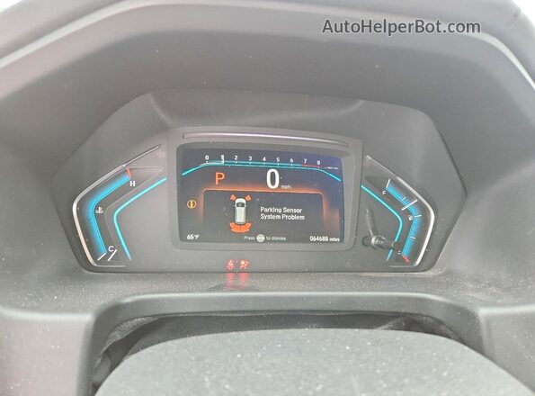 5FNRL6H85KB090990 2019 HONDA ODYSSEY Серый Вид щитка приборов