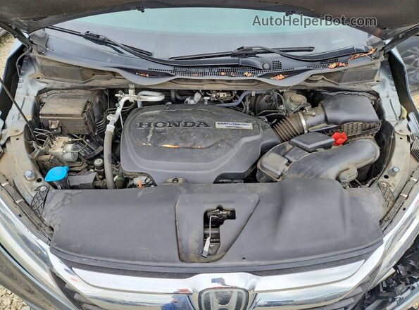 5FNRL6H85KB090990 2019 HONDA ODYSSEY Серый Вид подкапотного пространства