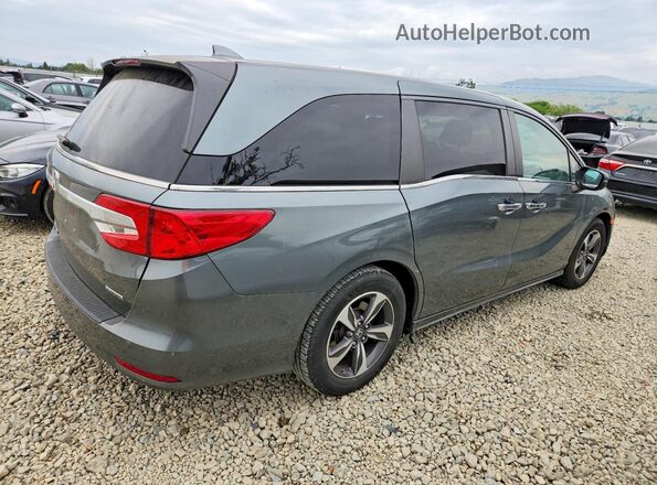 5FNRL6H85KB090990 2019 HONDA ODYSSEY Серый Задняя правая четверть