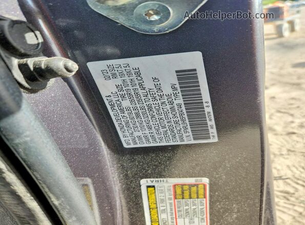 5FNRL6H85PB047449 2023 HONDA ODYSSEY Gray Սալոնի 360 աստիճան տեսք