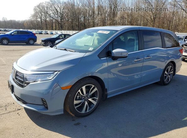 5FNRL6H85RB027625 2024 HONDA ODYSSEY Blue Front left