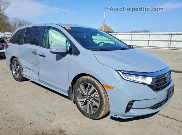 5FNRL6H85RB027625 2024 HONDA ODYSSEY Blue Front right