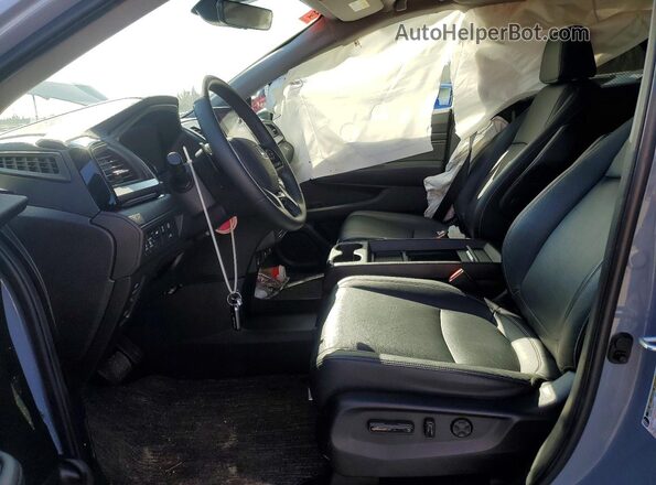 5FNRL6H85RB027625 2024 HONDA ODYSSEY Blue Front interior view