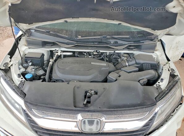 5FNRL6H86KB081862 2019 HONDA ODYSSEY White Вид підкапотного простору