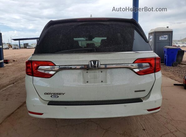 5FNRL6H86KB081862 2019 HONDA ODYSSEY White Вид ззаду