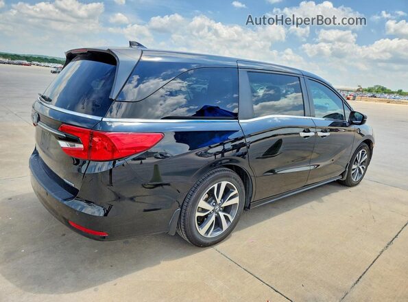 5FNRL6H86NB051510 2022 HONDA ODYSSEY Черный Задняя правая четверть