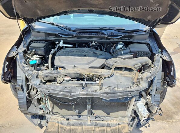 5FNRL6H86NB051510 2022 HONDA ODYSSEY Черный Вид подкапотного пространства
