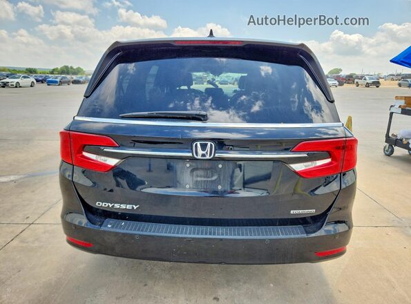 5FNRL6H86NB051510 2022 HONDA ODYSSEY Черный Вид сзади