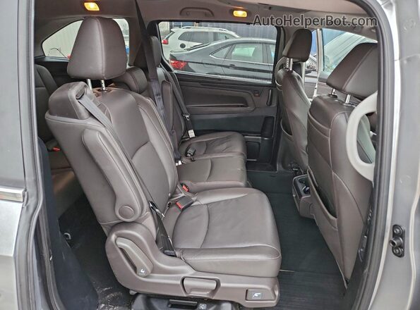 5FNRL6H86PB024097 2023 HONDA ODYSSEY Blue Вид задньої частини салону