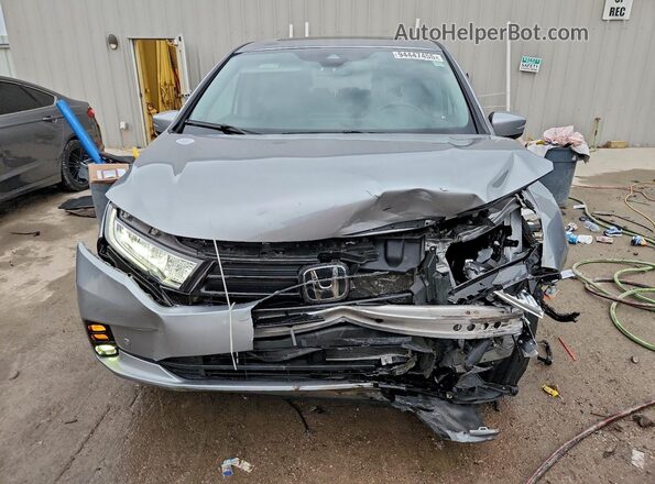 5FNRL6H86PB024097 2023 HONDA ODYSSEY Blue Вид спереду