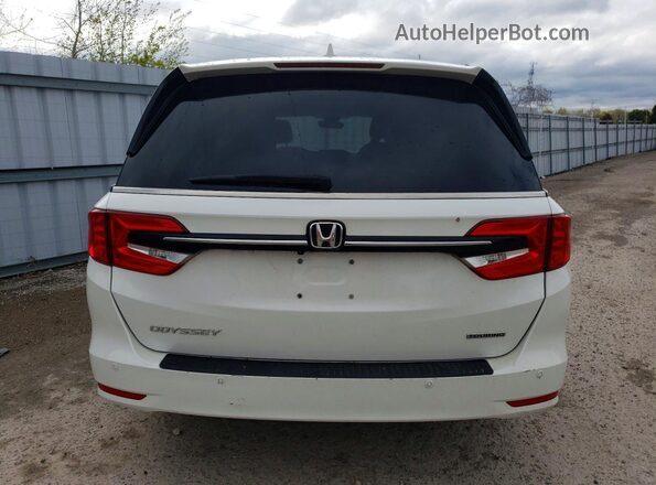 5FNRL6H87NB504713 2022 HONDA ODYSSEY White Вид ззаду