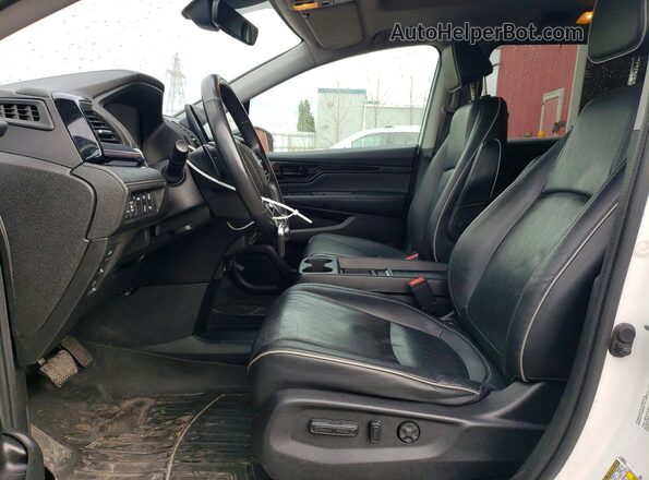 5FNRL6H87NB504713 2022 HONDA ODYSSEY White Вид салону спереду