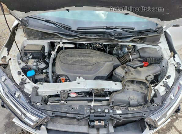 5FNRL6H87PB038008 2023 HONDA ODYSSEY White ძრავის განყოფილების ხედი
