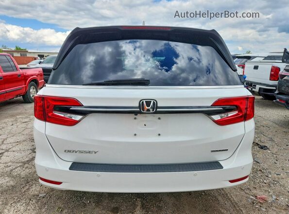 5FNRL6H87PB038008 2023 HONDA ODYSSEY White უკანა ხედი