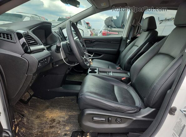 5FNRL6H87PB038008 2023 HONDA ODYSSEY White წინა სალონის ხედი