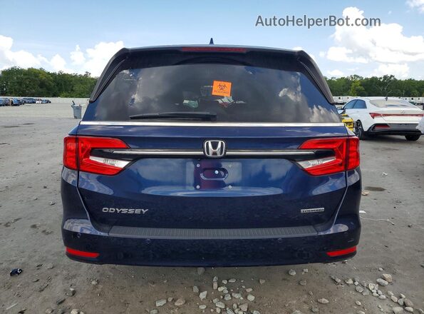 5FNRL6H87PB064043 2023 HONDA ODYSSEY Blue Вид ззаду