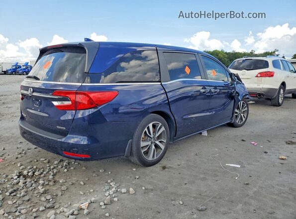 5FNRL6H87PB064043 2023 HONDA ODYSSEY Blue Задня права чверть