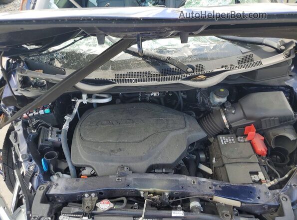 5FNRL6H87PB064043 2023 HONDA ODYSSEY Blue Вид підкапотного простору