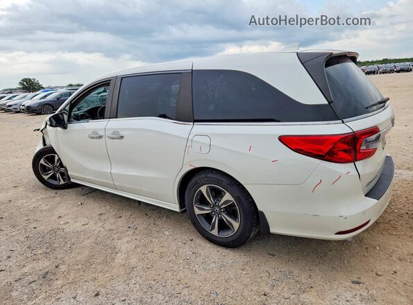 5FNRL6H89JB019449 2018 HONDA ODYSSEY White Задня ліва чверть