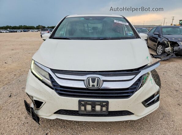 5FNRL6H89JB019449 2018 HONDA ODYSSEY White Вид спереду