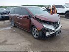 2018 Honda Odyssey Touring Maroon vin: 5FNRL6H89JB019578