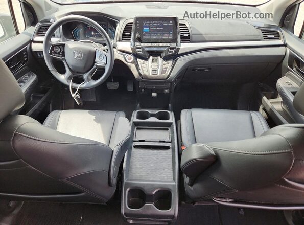 5FNRL6H89NB051100 2022 HONDA ODYSSEY Белый Вид панели приборов