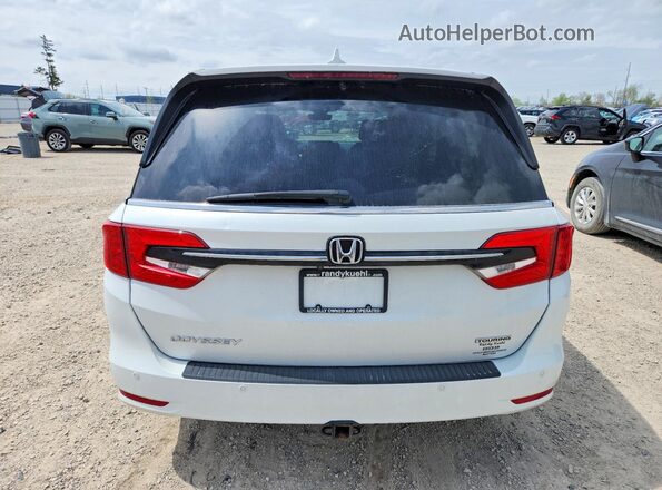 5FNRL6H89NB051100 2022 HONDA ODYSSEY Белый Вид сзади