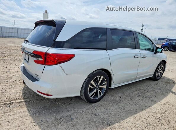 5FNRL6H89NB051100 2022 HONDA ODYSSEY Белый Задняя правая четверть