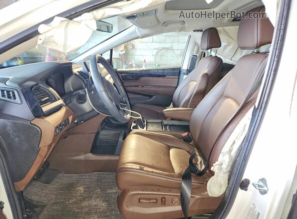 5FNRL6H89SB007383 2025 HONDA ODYSSEY White Vista interior delantera