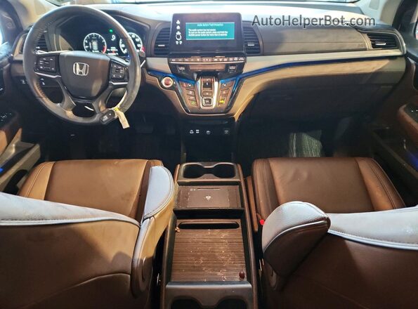 5FNRL6H89SB007383 2025 HONDA ODYSSEY White Vista del salpicadero