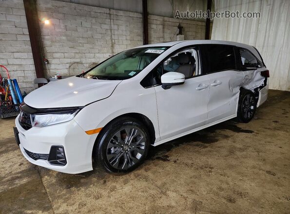 5FNRL6H89SB007383 2025 HONDA ODYSSEY White Vista tres cuartos delantera izquierda