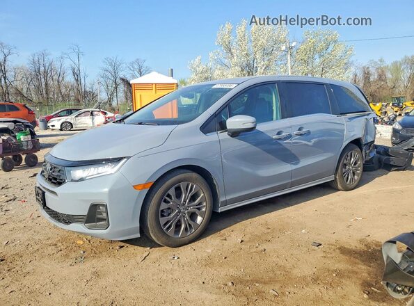 5FNRL6H8XSB037718 2025 HONDA ODYSSEY Gray წინა მარცხენა ხედი სამი მეოთხედიდან