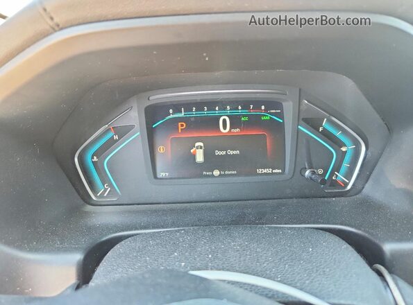5FNRL6H90KB076780 2019 HONDA ODYSSEY Burgundy Widok zestawu wskaźników
