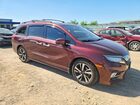 2019 Honda Odyssey Elite Burgundy vin: 5FNRL6H90KB076780