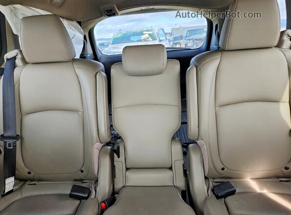5FNRL6H91JB046380 2018 HONDA ODYSSEY Maroon უკანა სავარძლების ხედი